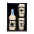 Kép 3/6 - Knut Hansen Dry gin fa díszdobozban 2 pohárral (0,5L / 42%)