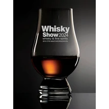 Glencairn Kristálypohár - Whisky Show 2024 Budapest logóval