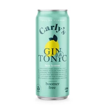 Carly's Lazy Lemon gin & tonic RTD DRS (0,25L / 4,9%)