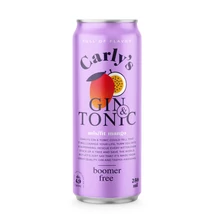 Carly's Mis/fit Mango gin & tonic RTD DRS (0,25L / 4,9%)