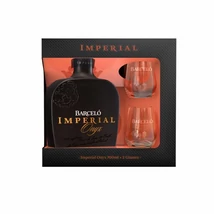 Barcelo Imperial Onyx rum díszdobozban 2 pohárral (0,7L / 38%)