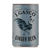 J.Gasco Ginger Beer (gyömbérsör) dobozos DRS (0,15L)