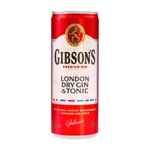 Gibson’s Gin & Tonic RTD DRS (0,25L/ 5%)