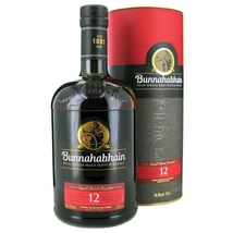 Bunnahabhain 12 éves whisky (0,7L / 46,3%)