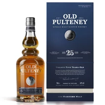 Old Pulteney 25 éves whisky (0,7L / 46%)