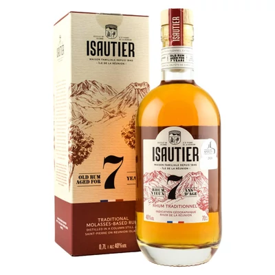 Isautier 7 éves rum (0,7L / 40%)