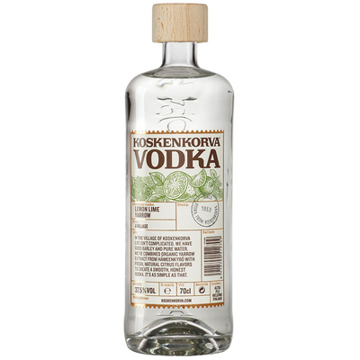 Koskenkorva Lemon Lime Yarrow vodka (0,7L / 37,5%)