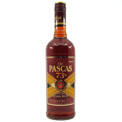 Old Pascas Dark Overproof rum DRS (0,7L / 73%)