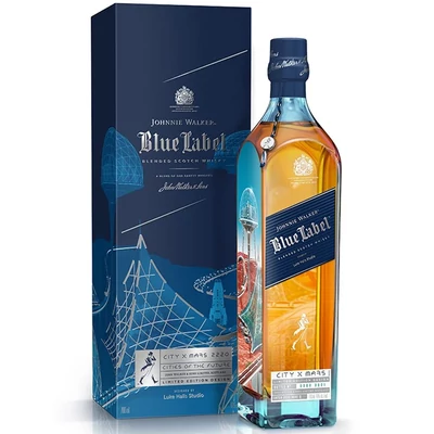 Johnnie Walker Blue Label Cities of the Future - Mars 2220 whisky (0,7L / 40%)