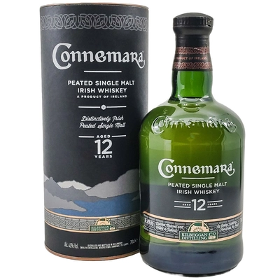 Connemara Irish Peated Malt 12 éves diszdobozban (0,7L / 40%)