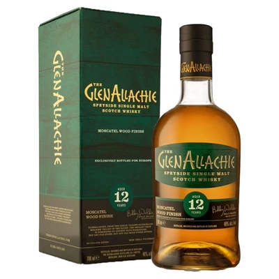 Glenallachie 12 éves Moscatel Finish whisky (0,7L / 48%)