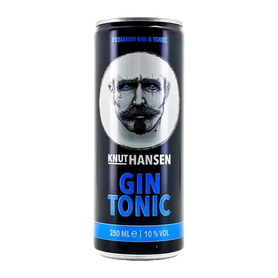 Knut Hansen gin & tonic RTD (0,25L / 10%)