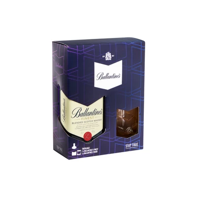 Ballantine's whisky DD 1 pohárral (0,7L / 40%)