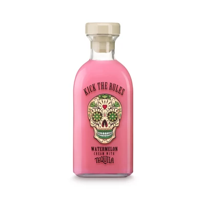 Kick The Rules Görögdinnyés tequila likőr DRS (0,7L / 15%)