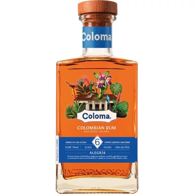 Coloma 6 éves Alegría rum (0,7L /40%)