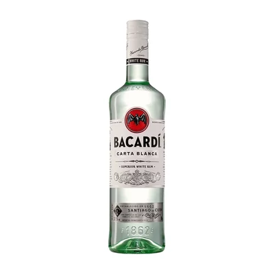 Bacardí Carta Blanca rum DRS (0,7L / 37,5%)