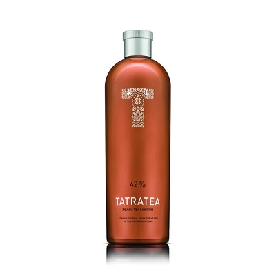 Tatratea Őszibarack ízű tealikőr 42% DRS (0,7L / 42%)