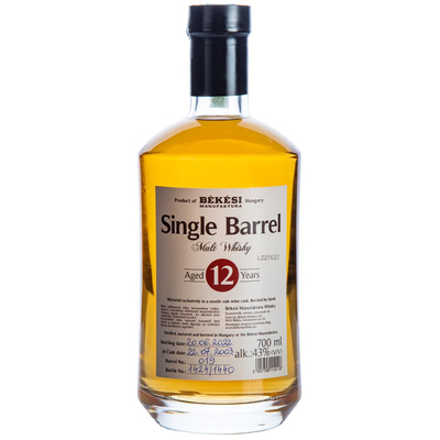 Békési Single Barrel 12 éves (0,7L / 43%)