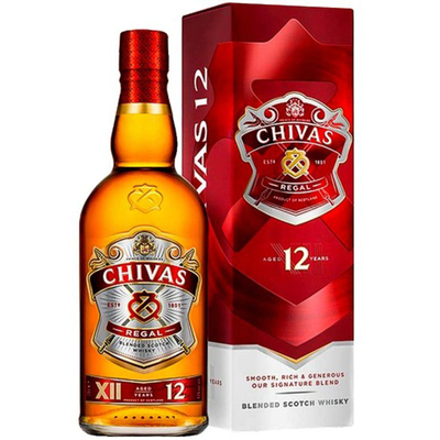 Chivas Regal 12 éves díszdobozban (0,7L / 40%)