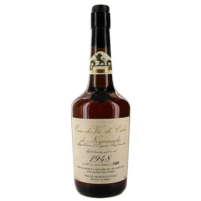 Christian Drouin calvados Eau de vie de Cidre 1948 (0,7L / 42%)