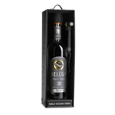 Beluga Gold Line vodka bőr díszdobozban DRS (0,7L / 40%)