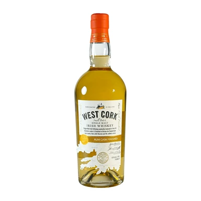 West Cork Small Batch Rum Cask whiskey (0,7L / 43%)