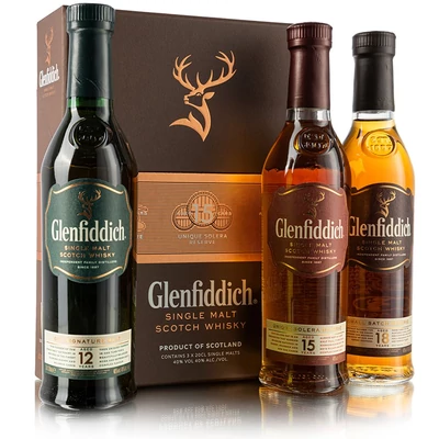 Glenfiddich Explorer's Collection whisky (3x0,2L / 40%)