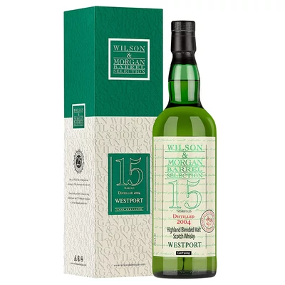 Westport 15 éves Marsala Finish Wilson&Morgan whisky (0,7L / 59,5%)