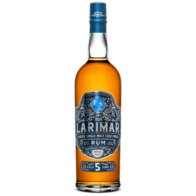 Larimar 5 éves Peated Single Malt Cask Finish rum (0,7L / 40%)