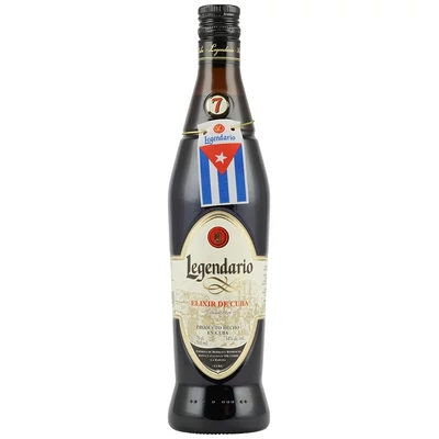 Legendario Elixir de Cuba 7 éves rum DRS (0,7L / 34%)