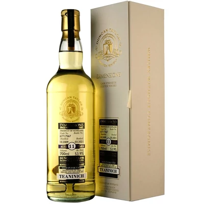 Teaninich 11 éves Duncan Taylor Dimensions whisky (0,7L / 53,9%)