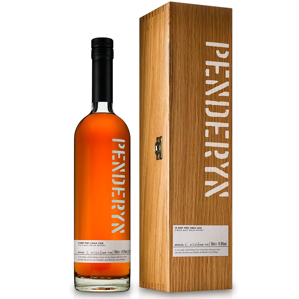 Penderyn Ex-Ruby Port Single Cask whisky (0,7L / 61,8%)