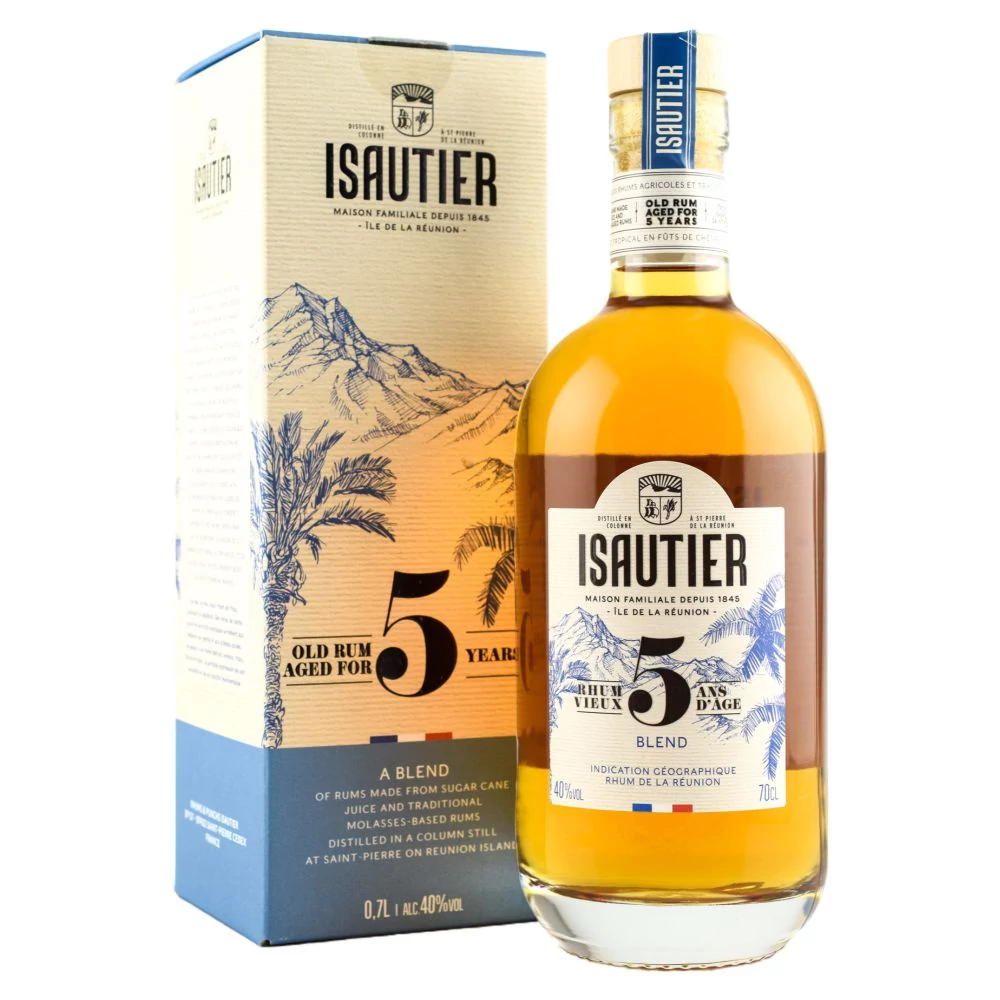 Isauiter 5 éves rum (0,7L / 40%)