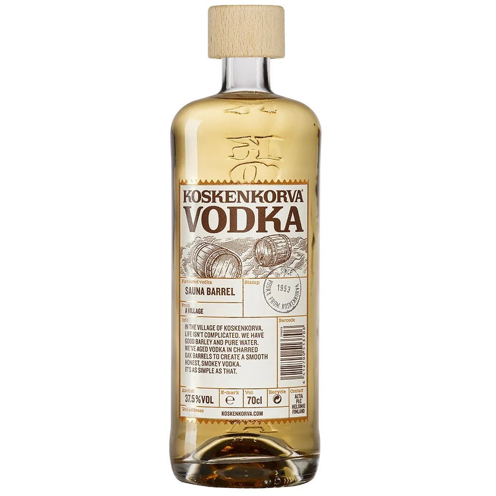 Koskenkorva Sauna Barrel vodka (0,7L / 37,5%)