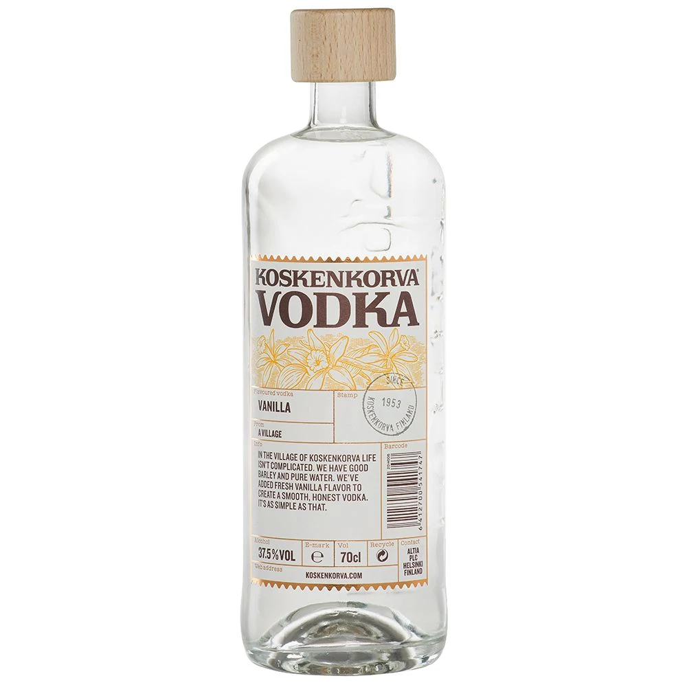 Koskenkorva Vanilla vodka DRS (0,7L / 37,5%)
