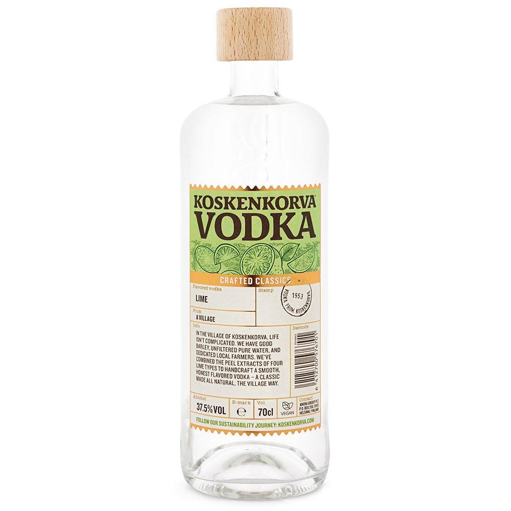 Koskenkorva Lime vodka (0,7L / 37,5%)