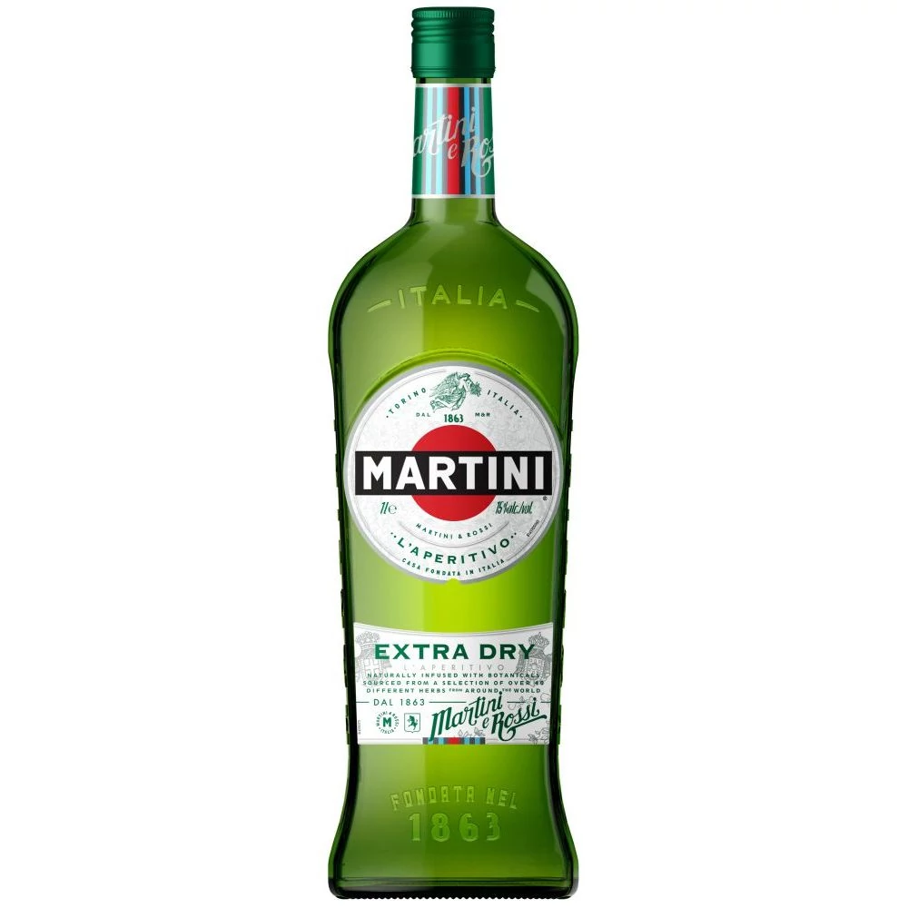 Martini Extra Dry vermouth DRS (1L / 18%)