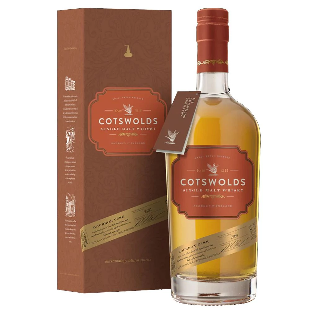 Cotswolds Bourbon Cask Single Malt whisky (0,7L / 59,1%)