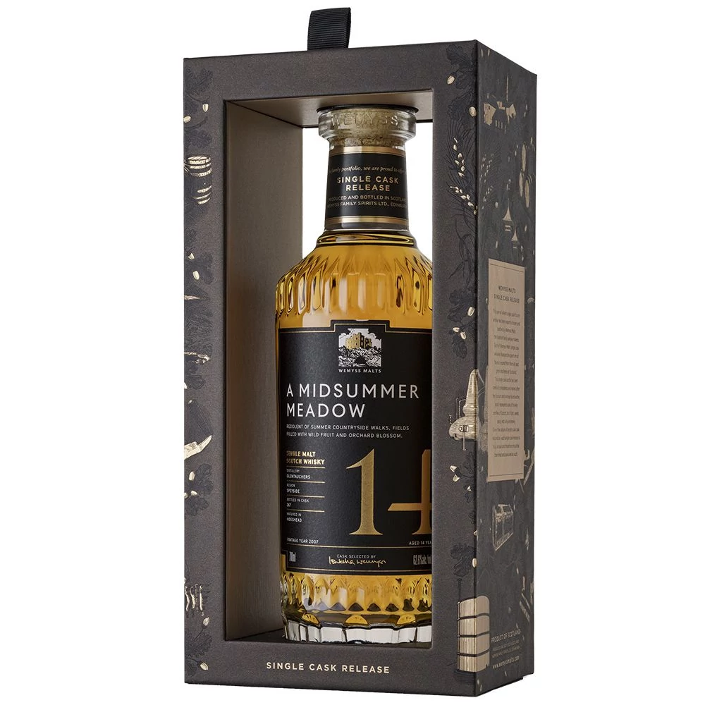 Glentauchers 14 éves Midsummer Meadow Wemyss whisky (0,7L / 62,6%)