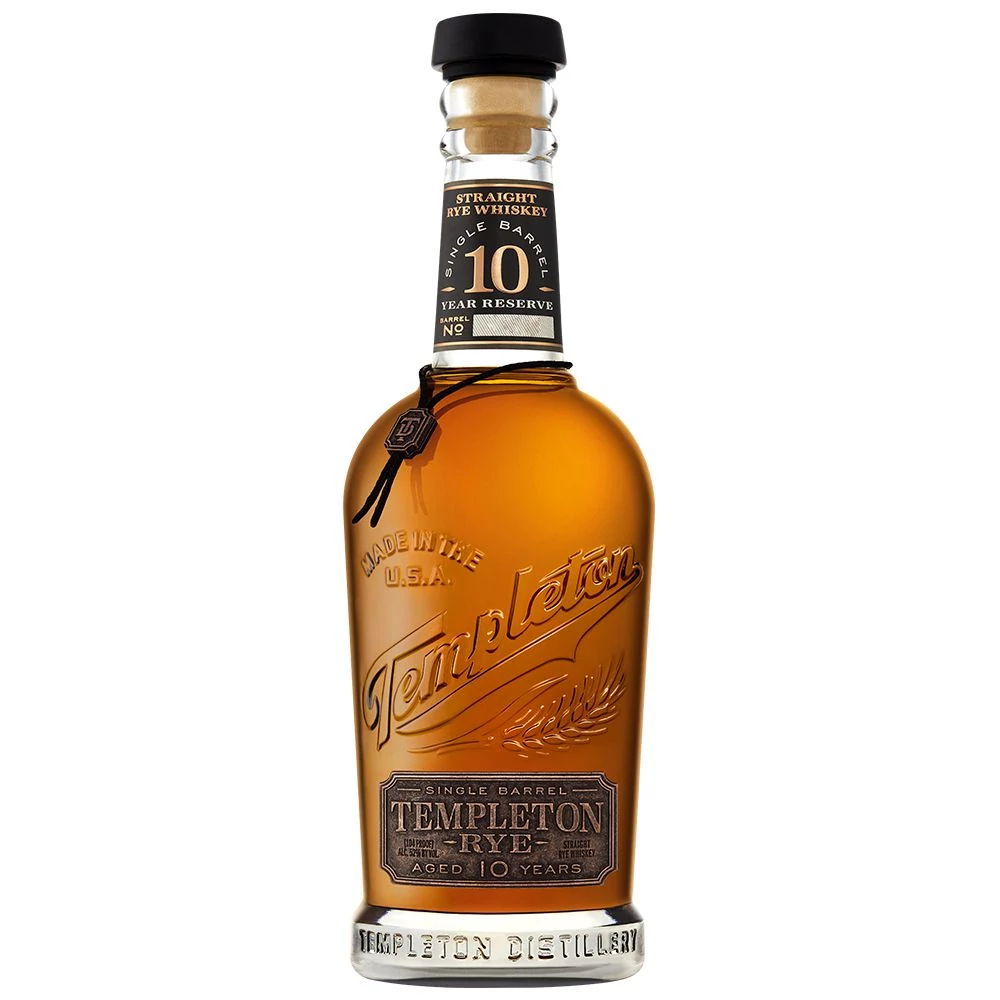 Templeton Rye 10 éves Single Barrel whiskey (0,7L / 52%)
