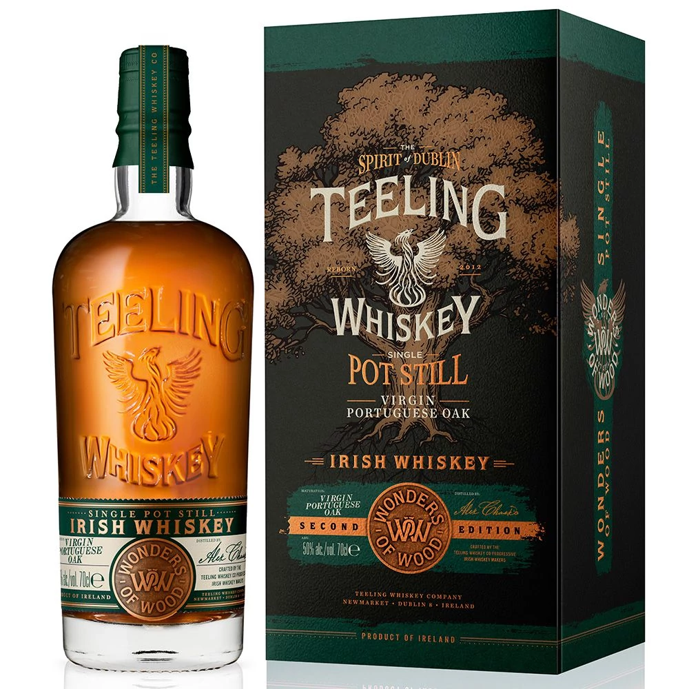 Teeling Single Pot Still Wonders Of Wood - Portuguese Virgin Oak whiskey (0,7L / 50%)