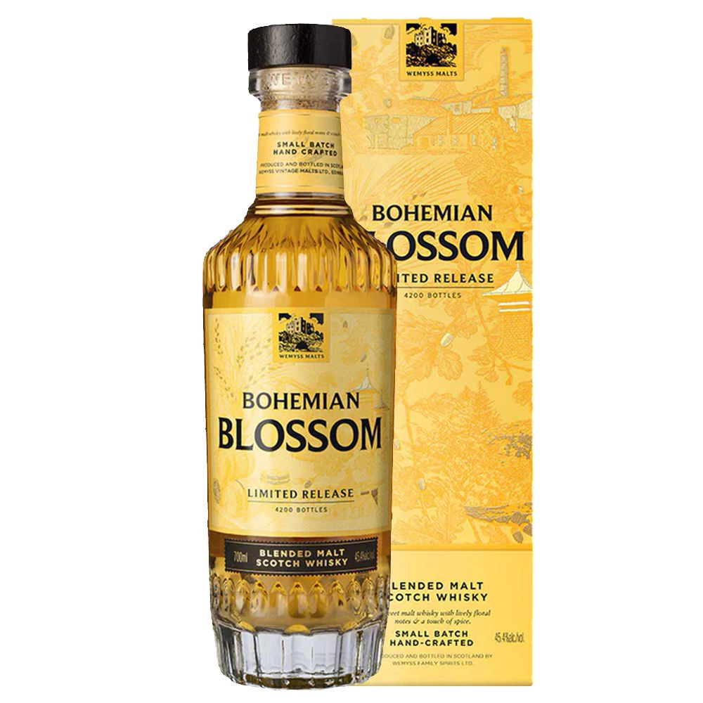 Bohemian Blossom skót blended malt whisky (0,7L / 45,4%)