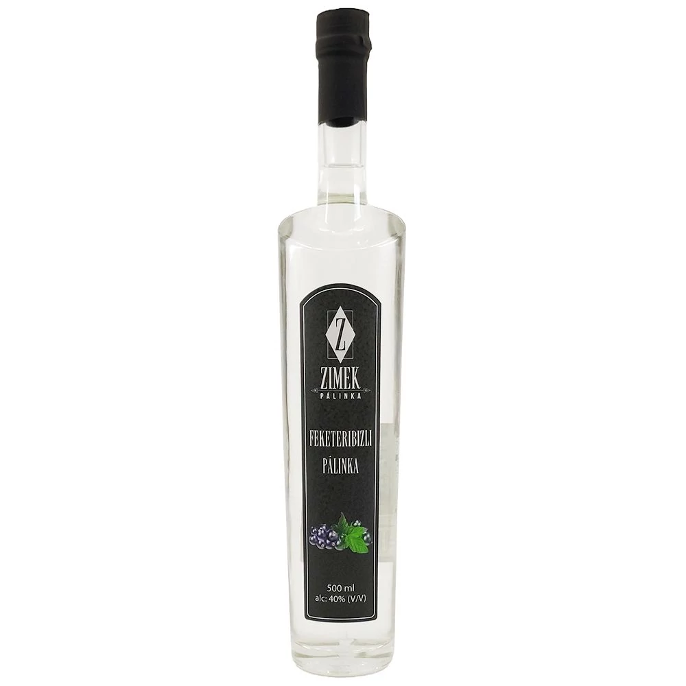 Zimek Feketeribizli pálinka DRS (0,5L / 40%)