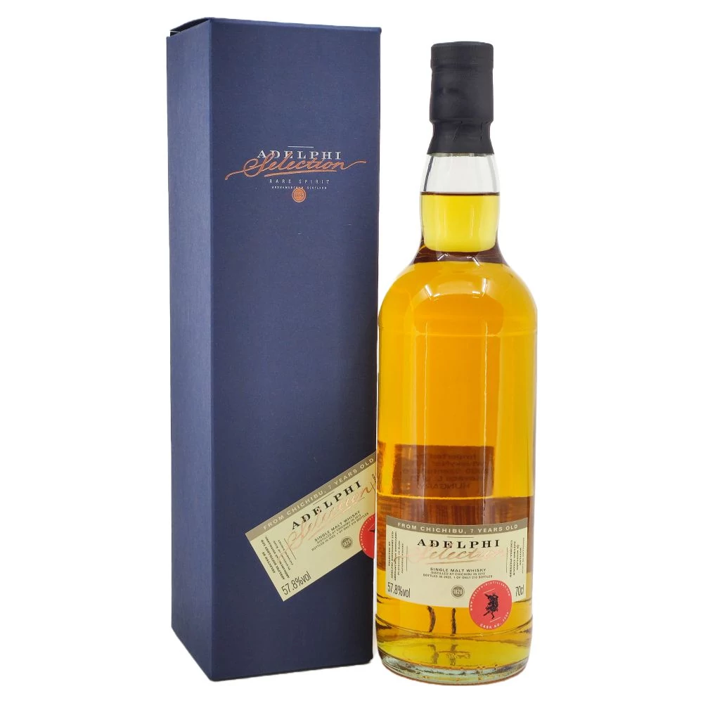 Chichibu 2013 7 éves Adelphi whisky (0,7L / 57,8%)
