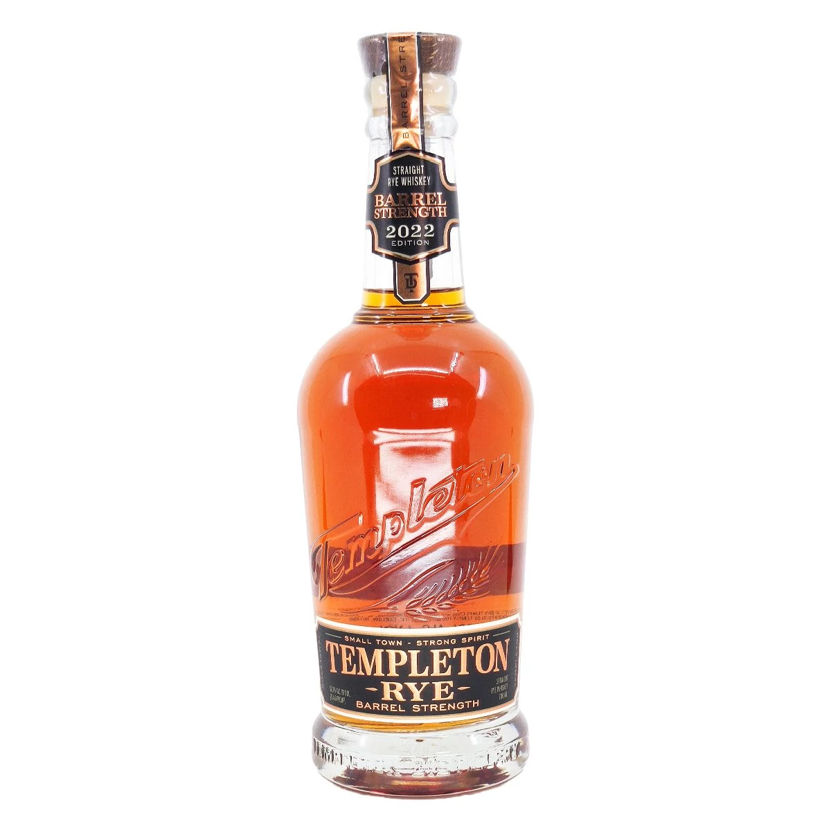 Templeton Barrel Strength 2022 whiskey (0,7L / 57,3%)