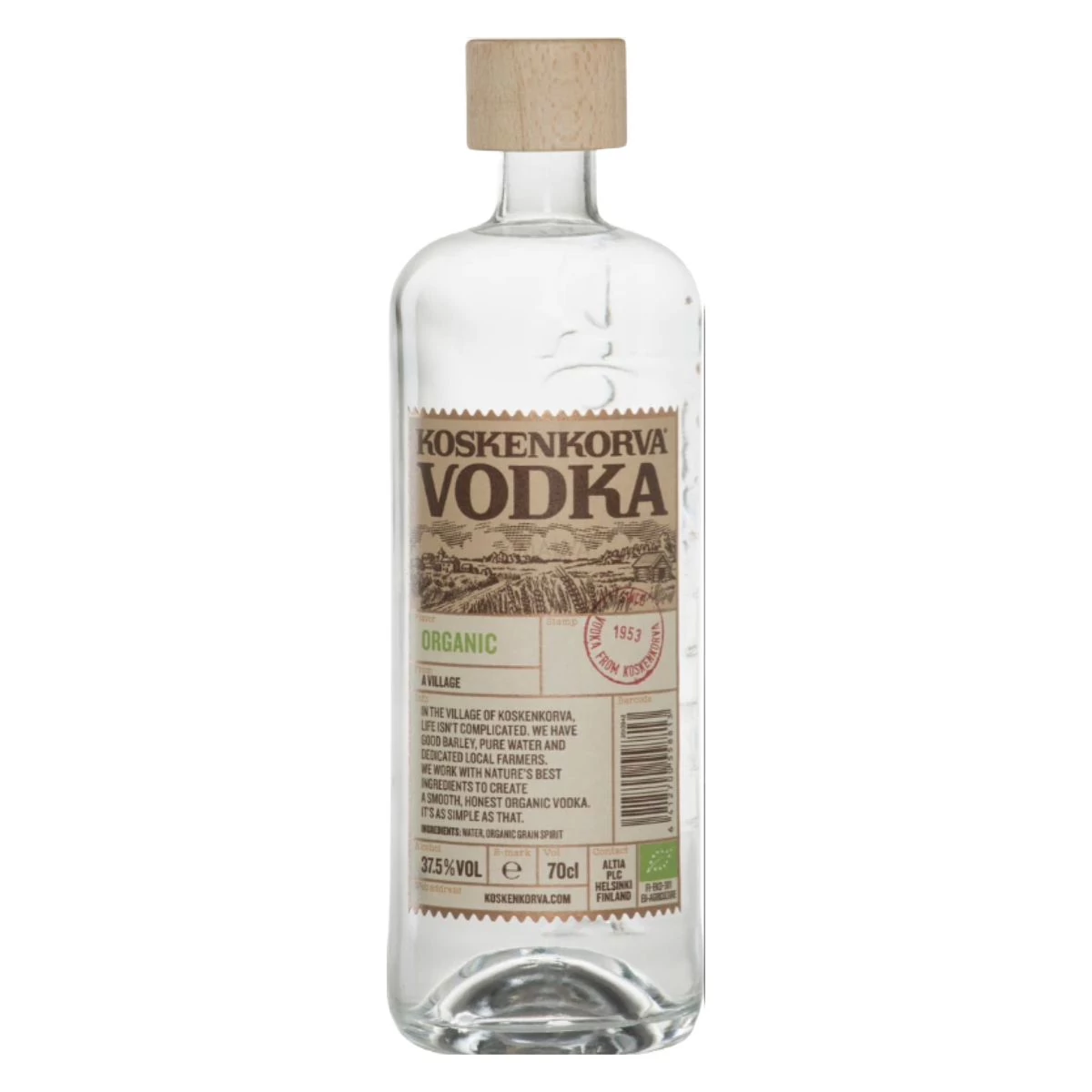 Koskenkorva Organic vodka (0,7L / 37,5%)