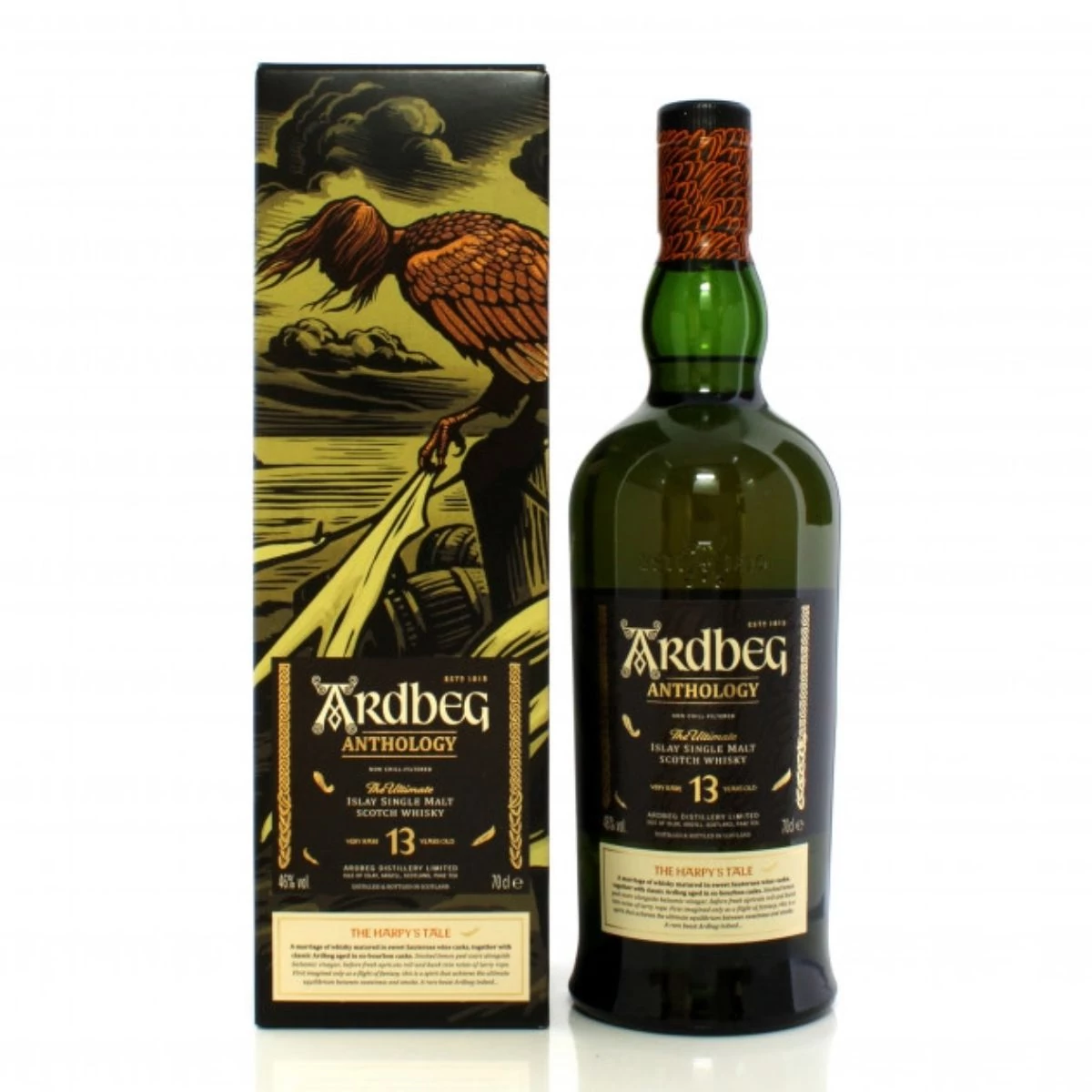 Ardbeg 13 éves Anthology Series- The Harpy's Tale (0,7L / 46%)