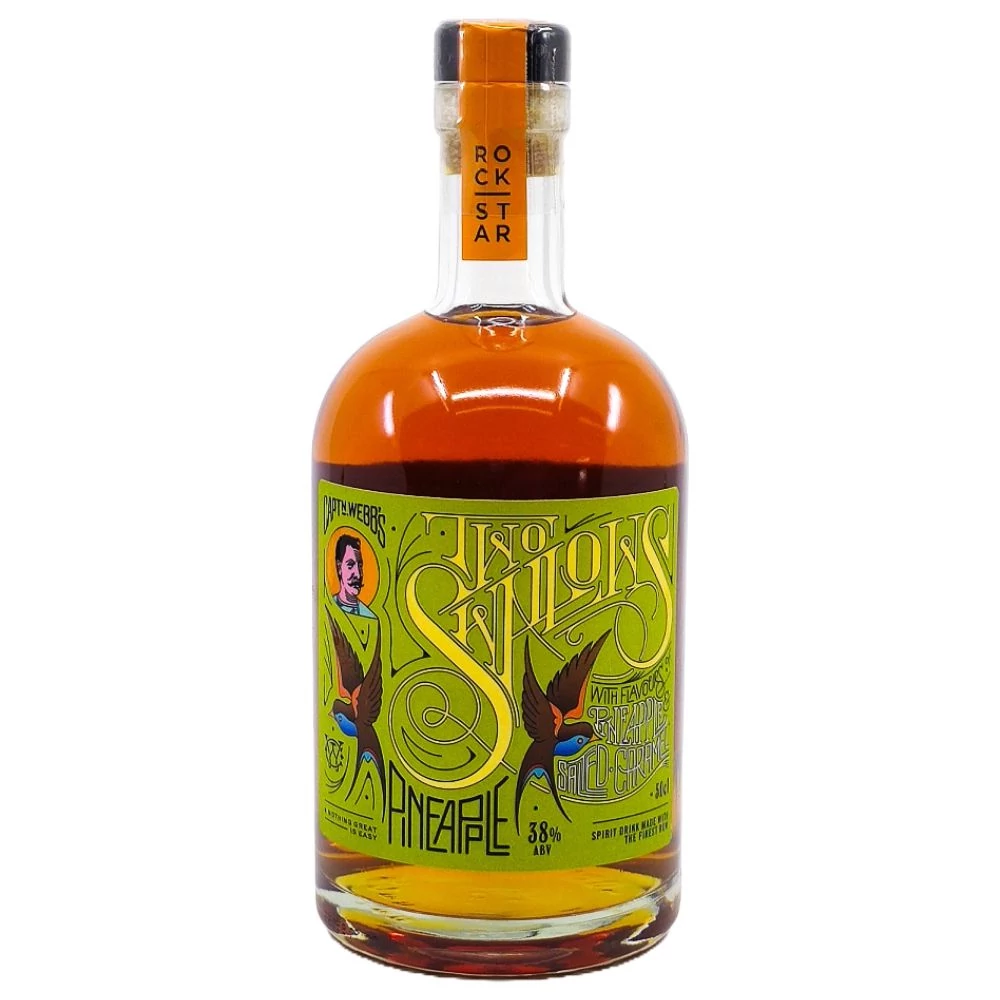 Rockstar Two Swallows Pineapple & Salted Caramel rum (0,5L / 38%)
