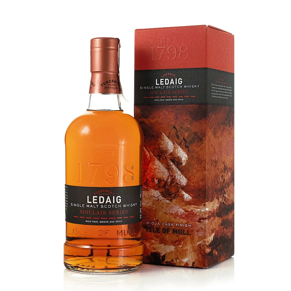 Ledaig Rioja Cask Finish whisky (0,7L / 46,3%)
