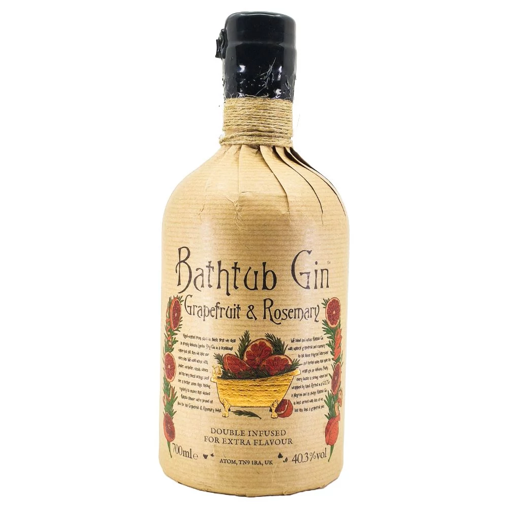 Bathtub gin Grapefruit&Rosemary (0,7L / 40,3%)